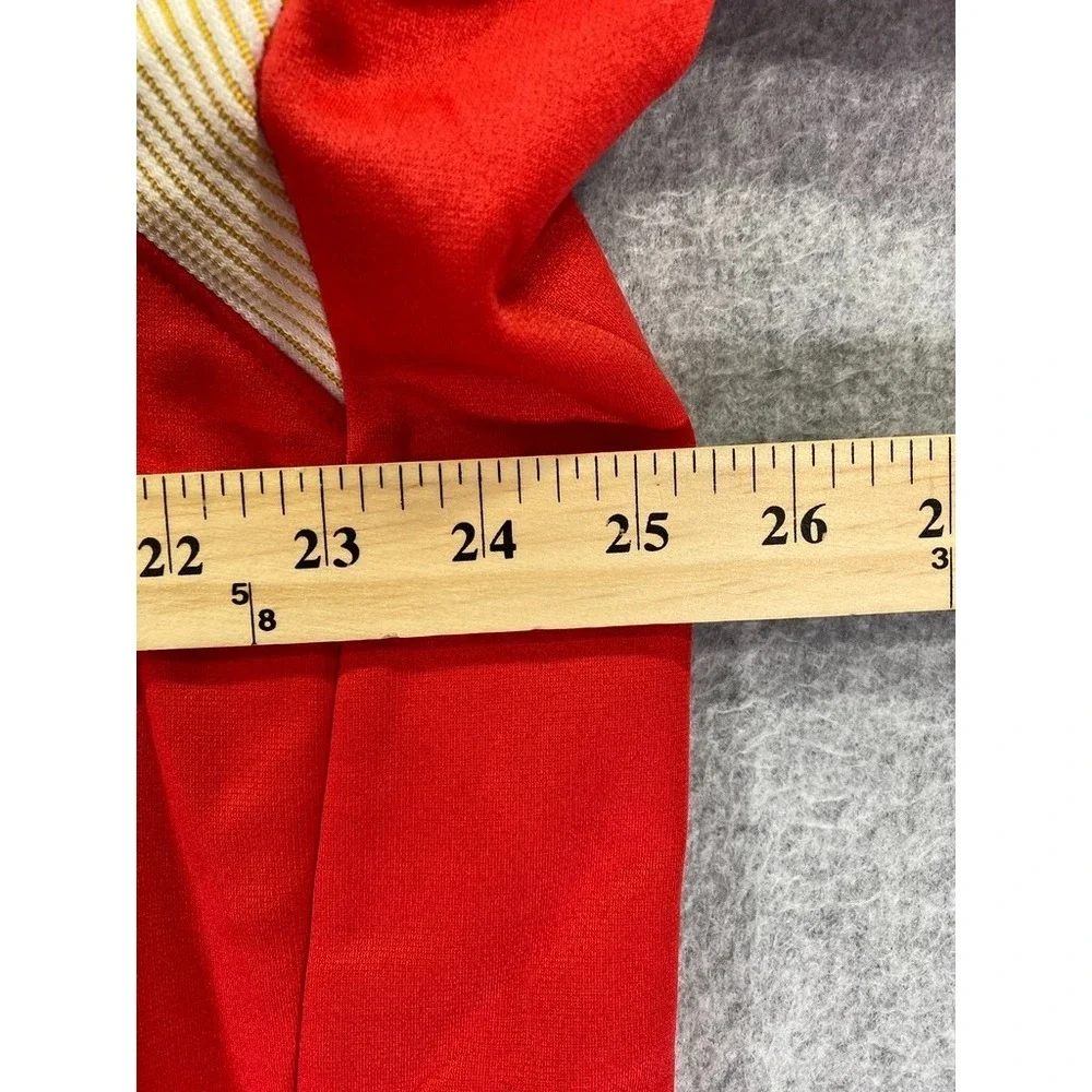 Nike Kansas City Chiefs Hoodie Mens XL Red Therma Fit Fleece Full Zip Sweatshirt